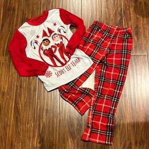 Elf on the Shelf Flannel PJsSize 8/10 M